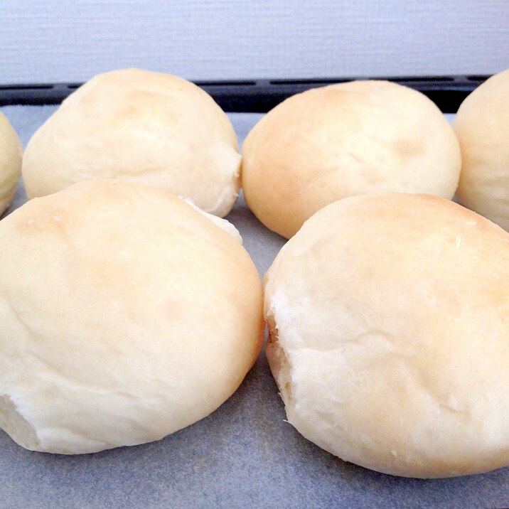 ふんわりもちもち!お粥入り手ごねパン